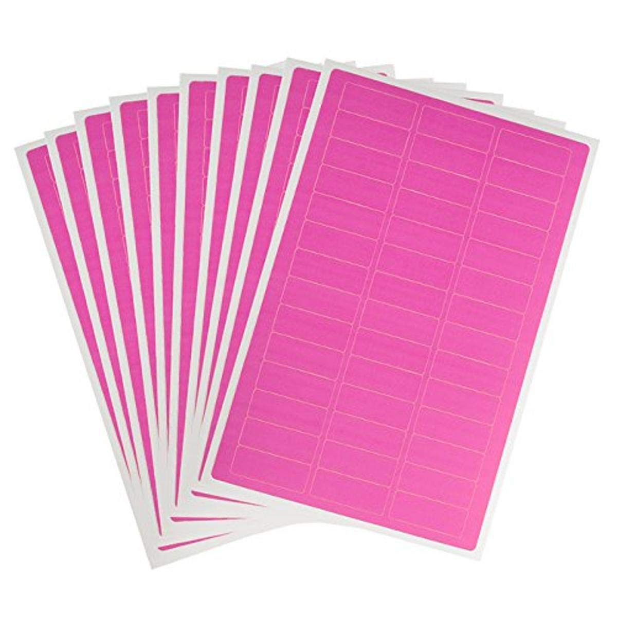 LabTag JT-2610-PI Cryogenic Color Rectangles, 1.02 x 0.4", Pink (Pack of 420)