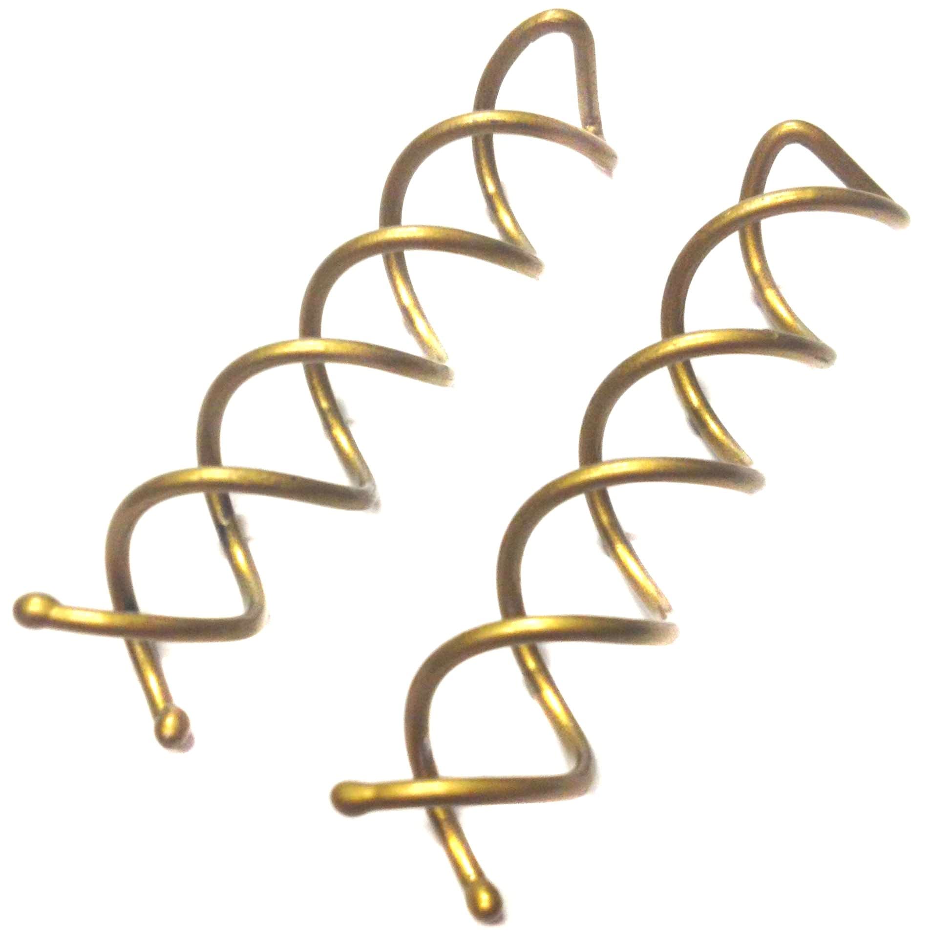 AllsortsÃ‚® 10 Womens Spiral Spin Screw Pin Hair Clip Twist Barette Gold Blonde Bridal by AllsortsÃ‚®