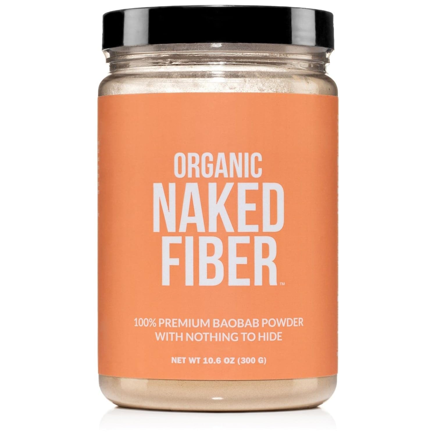 Naked Fiber Organic Baobab Powder Fiber Supplement