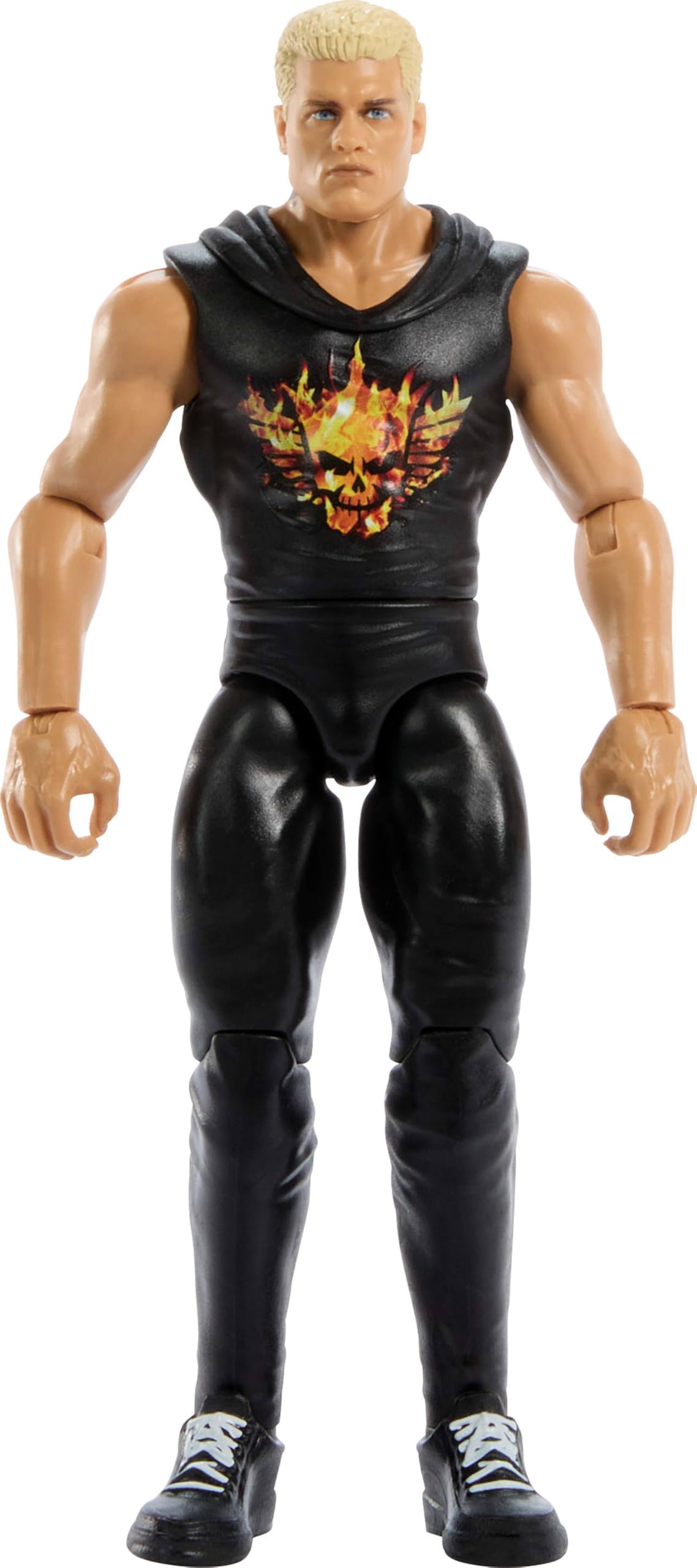 Mattel WWE Action Figure, 6-inch Collectible Cody Rhodes with 10 Articulation Points & Life-Like Look