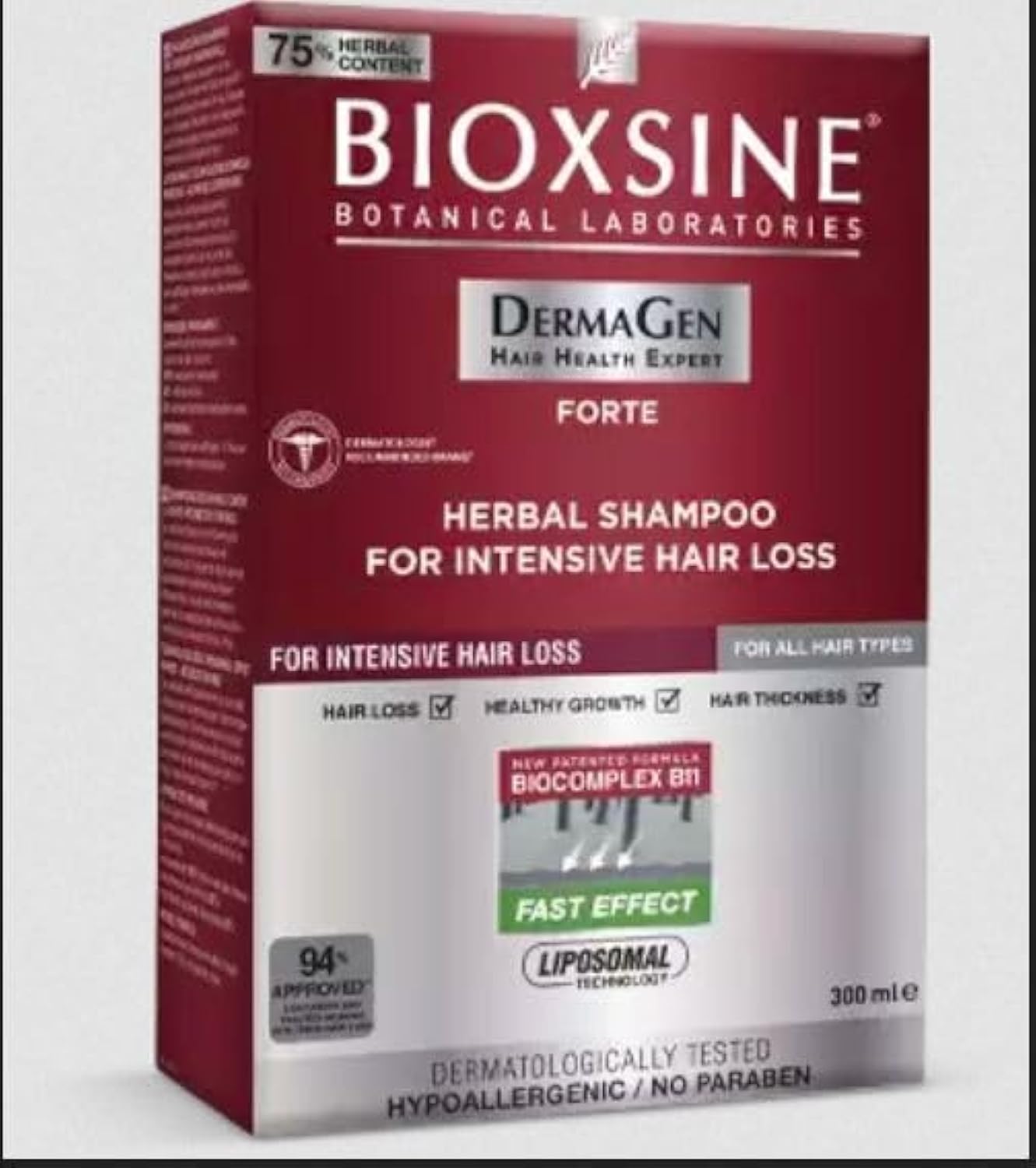 BioxsineDG SERUM FOR INTENSIVE HAIR LOSS 3X50ML