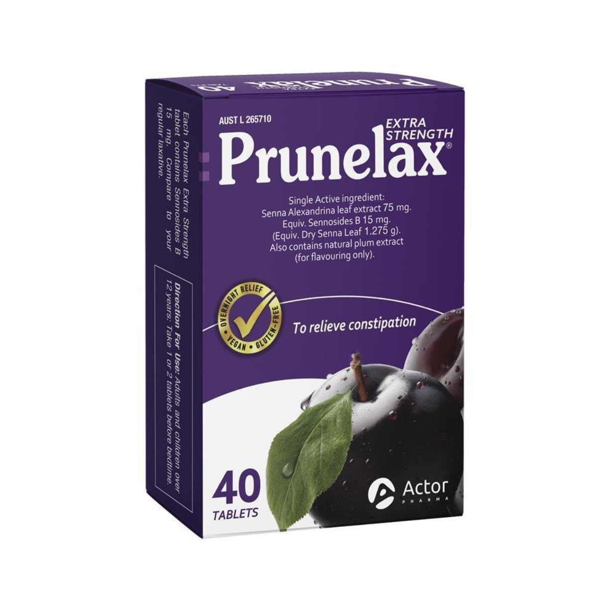 Prunelax 40 Tablets