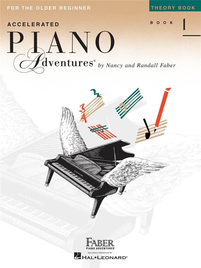 Accelerated Piano Adventures for the Older Beginner - Theory Book 1 Paperback – Illustrated, January 1, 1998