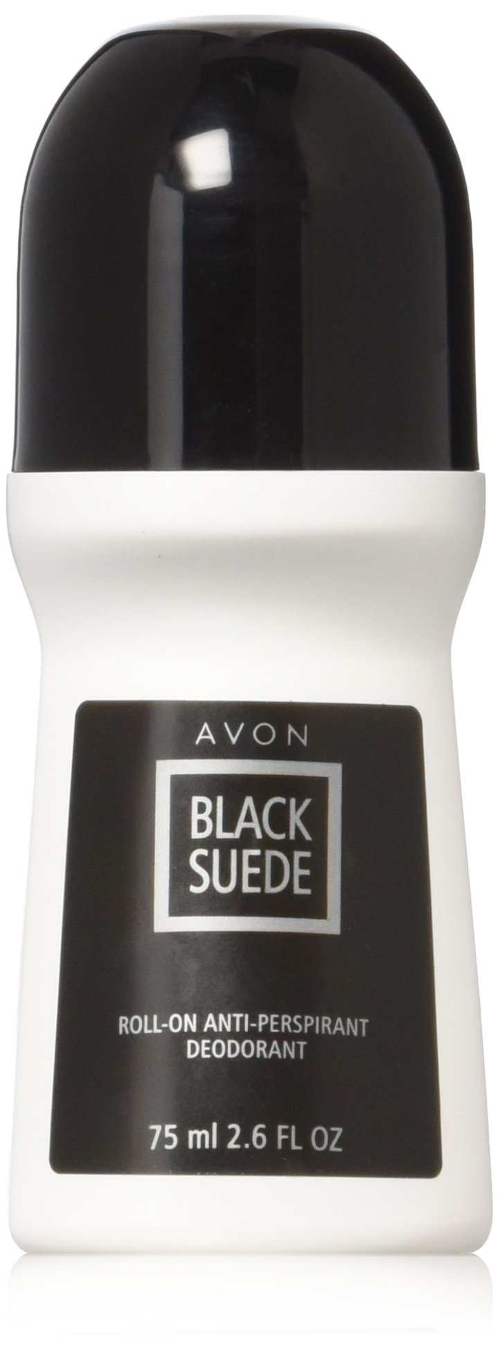 Avon Black Suede Roll-On Antiperspirant Deodorant Value Pack- Underarm Long-Lasting Freshness, Gentle on Skin, Set of 4 Roll-On Deodorants with Classic Masculine Scent for Armpit Odor Treatment