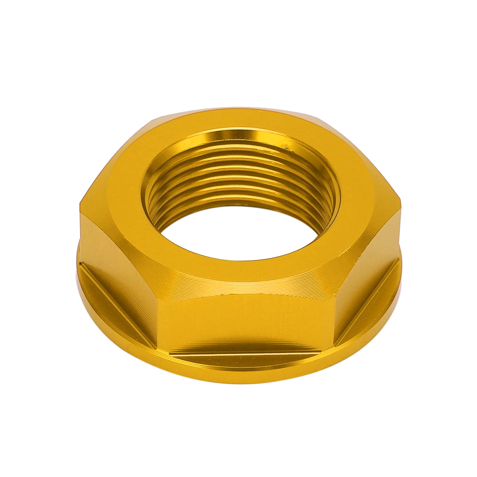 Rear Wheel Axle Nut, Fydun M22x1.5 Aluminum Wheel Axle Lock Nut Motorcycle Parts Replacement for Yamaha for for Suzuki()