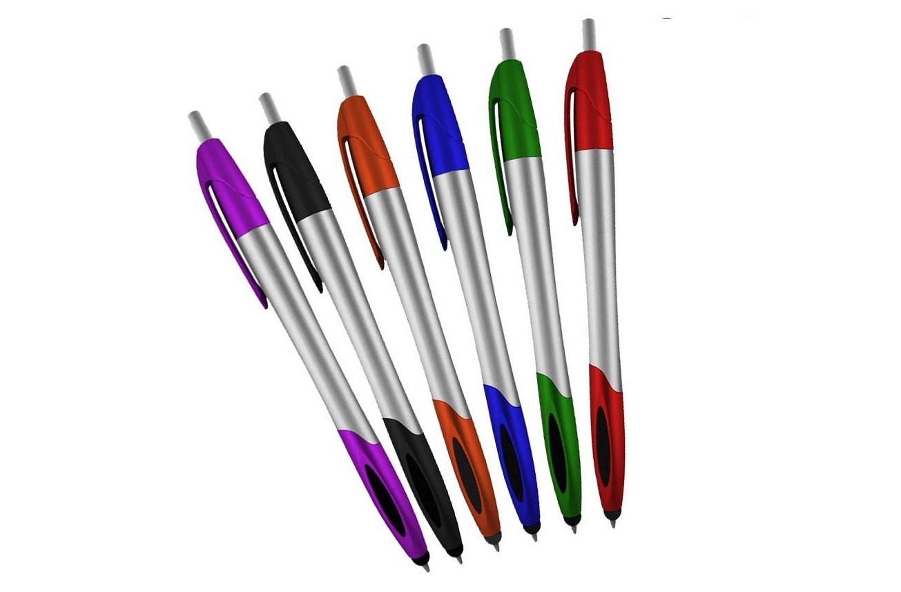 SypenMulti Function Stylus With Ball Point Pen For touchscreen devices,12 Pack