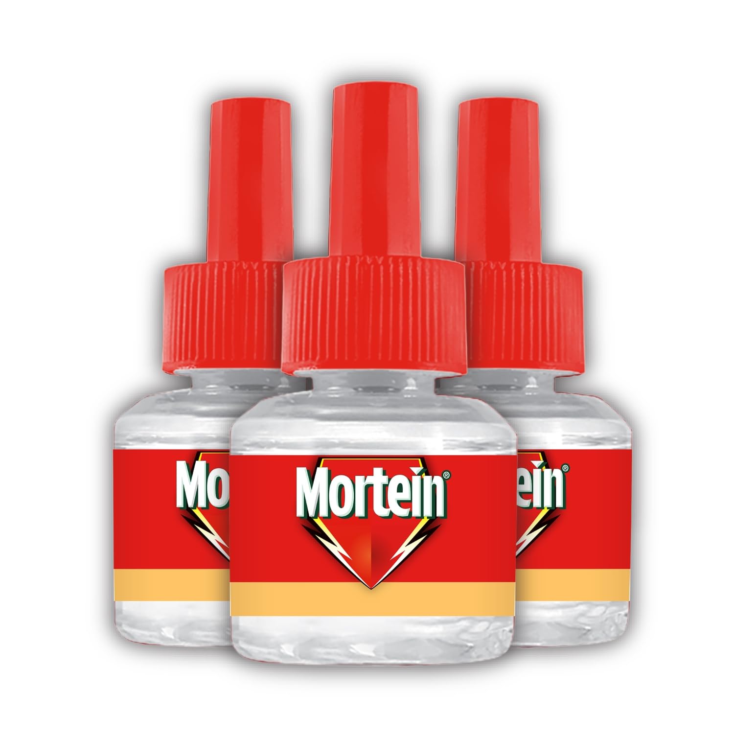 Mortein 45ml x 3, Fits All Machines |SmartPlus Mosquito Repellent Refill | Mosquito Repellent & Killer | 100% Protection from Dengue Mosquitoes, Pack of 3