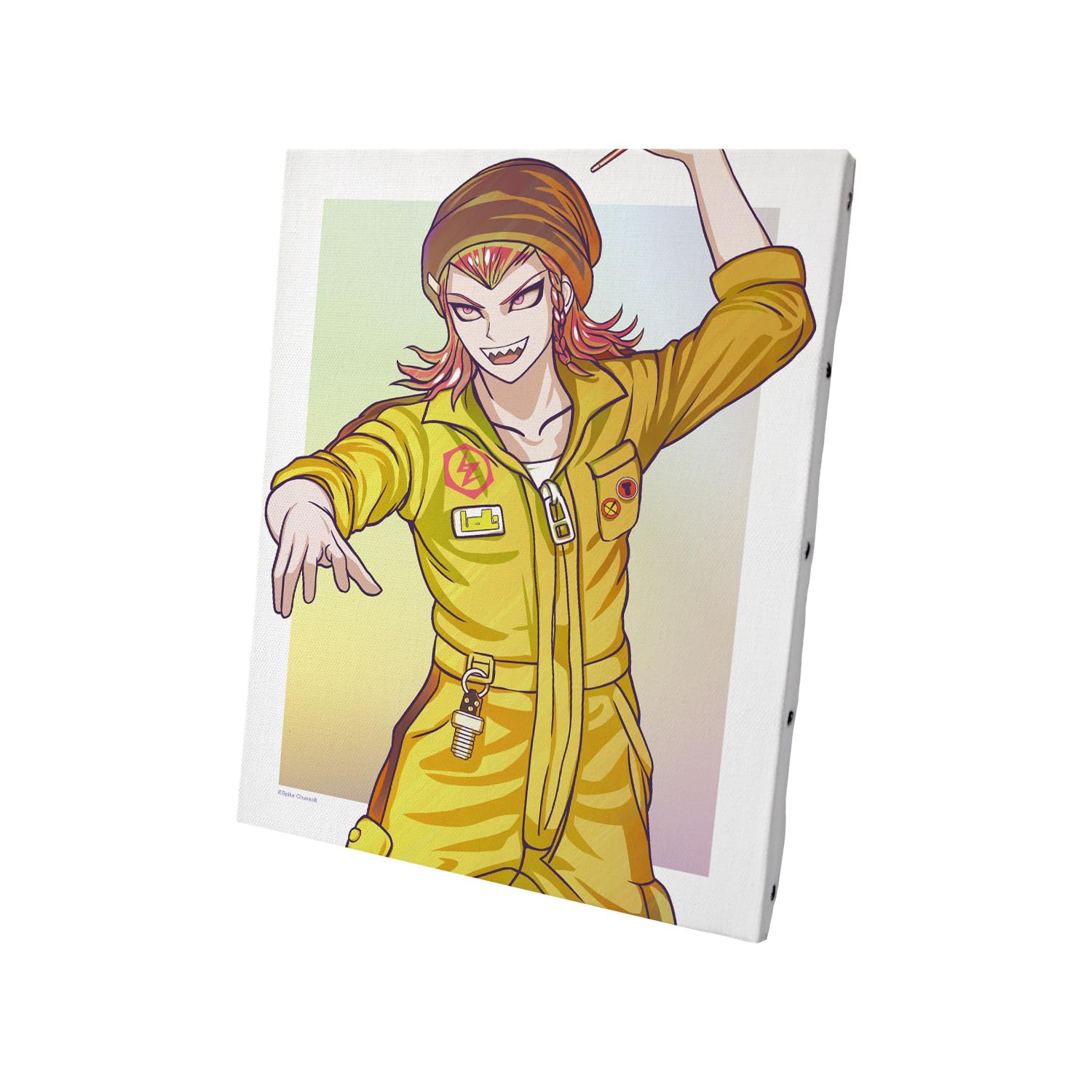 Danganronpa 1 2 Reload Kazuichi Sakada ANI Art Clear Label Canvas Board