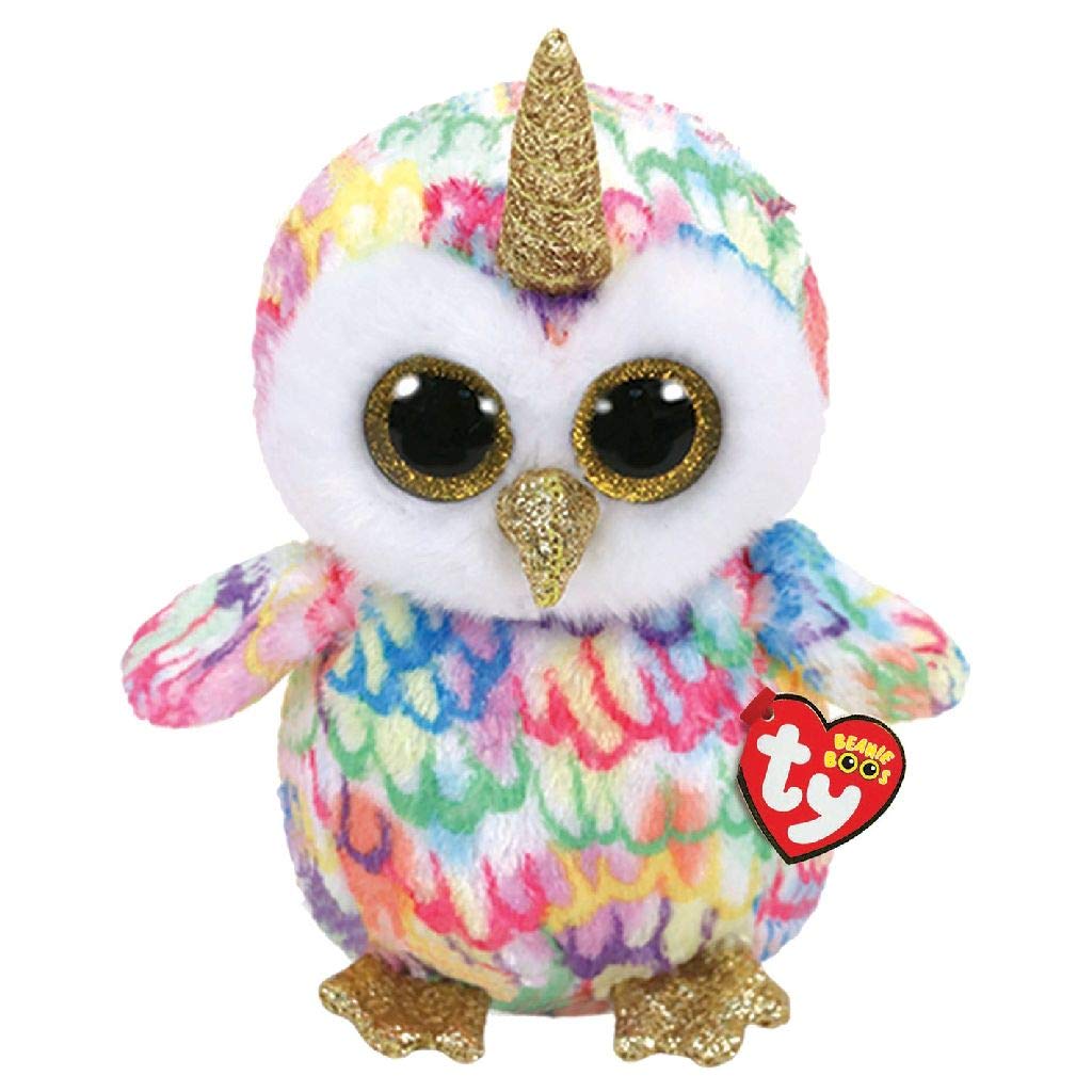 Ty Beanie 36446 Boo's-Enchanted The Owl 23 cm Multi-Coloured