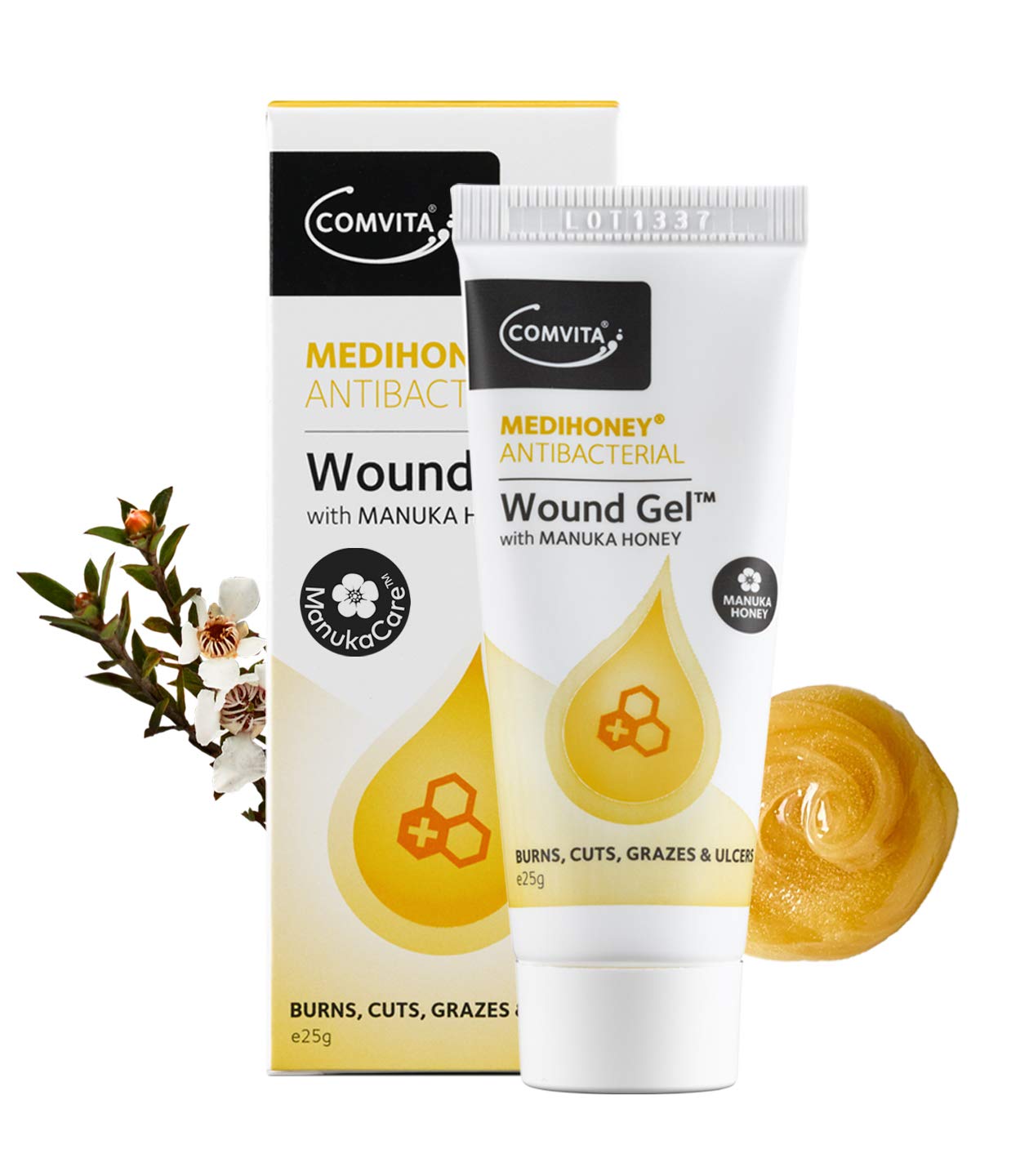 Comvita Medihoney Antibacterial Wound Gel with Manuka Honey - 25g