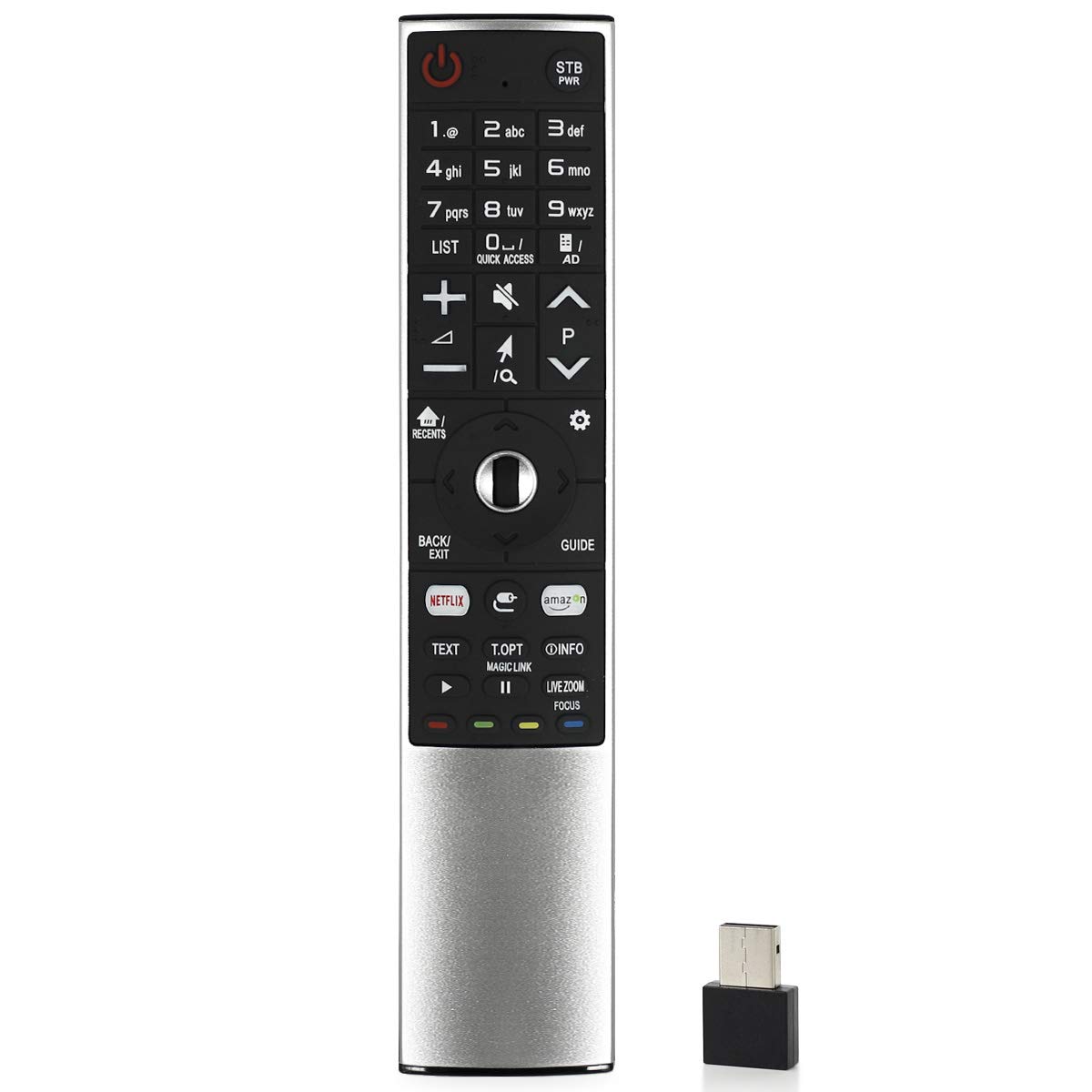 Nano Classic Replacement LG Remote Control for LG LED LCD Plasma 3D Smart TVs AKB75095308