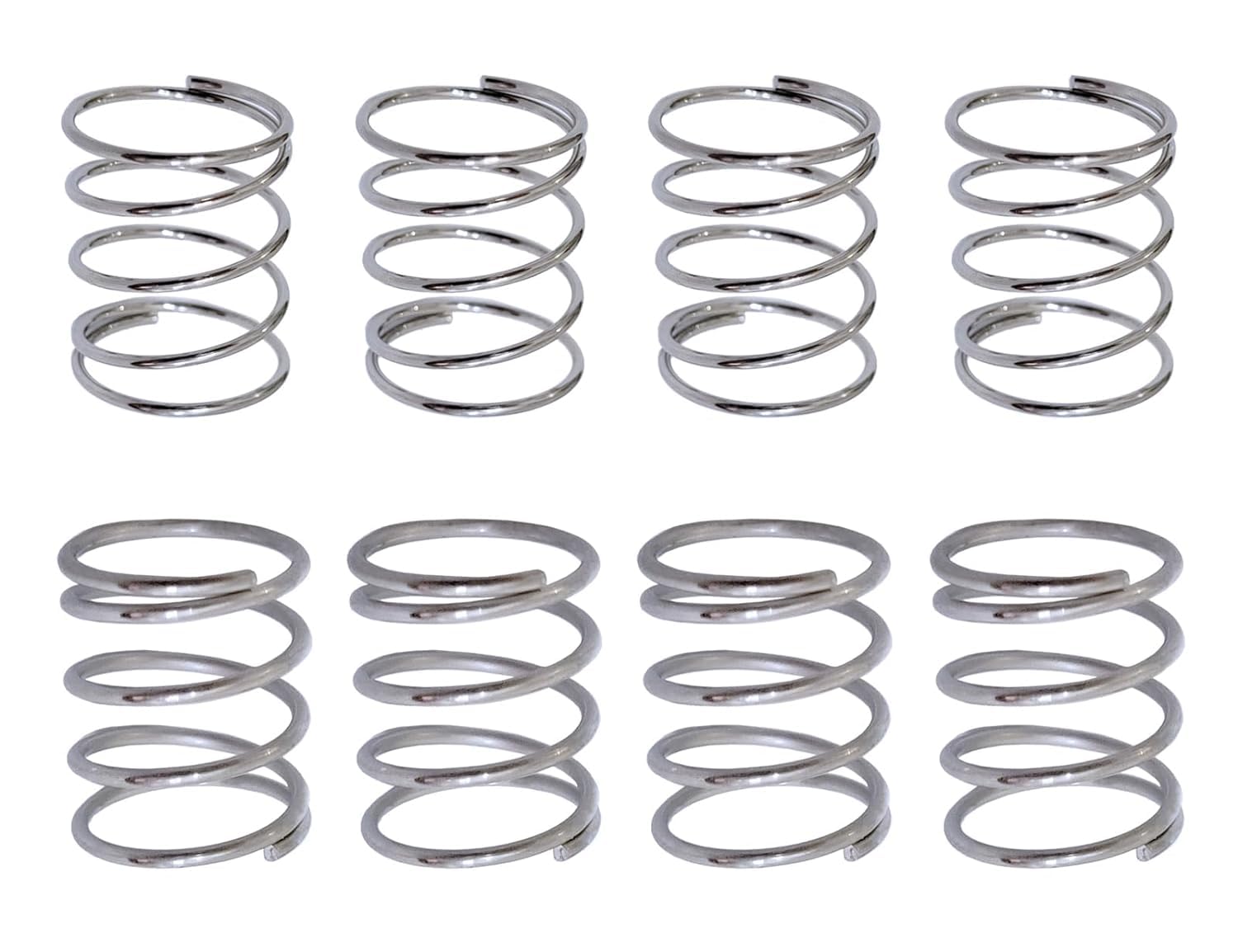 8pcs 2lb 4lb Stainless Steel Springs for Sanwa JLF Joysticks Springs Compatible for Games Box Sticks (4pcs 4lb + 4pcs 2lb springs)