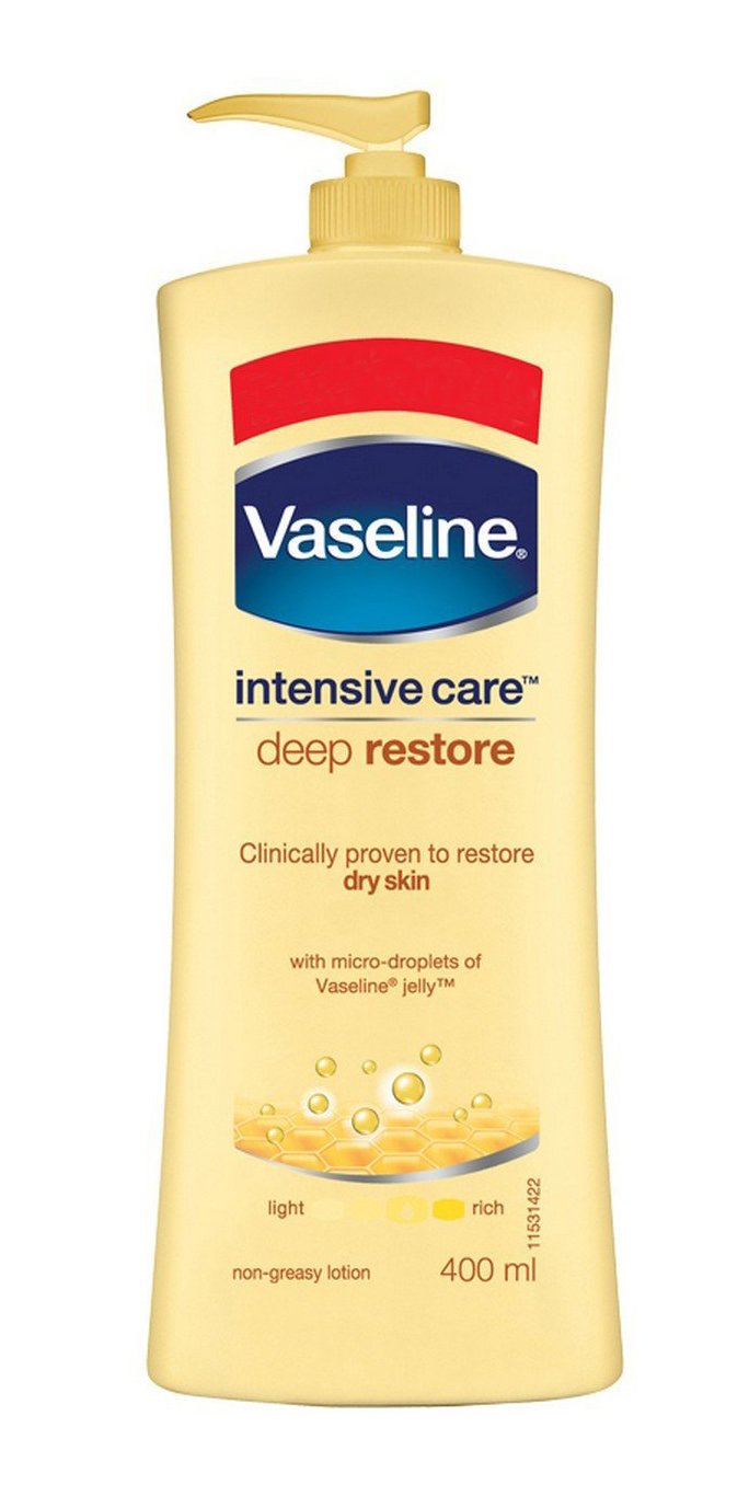 Vaseline Intensive Care Deep Restore Body Lotion, 400ml Bottle