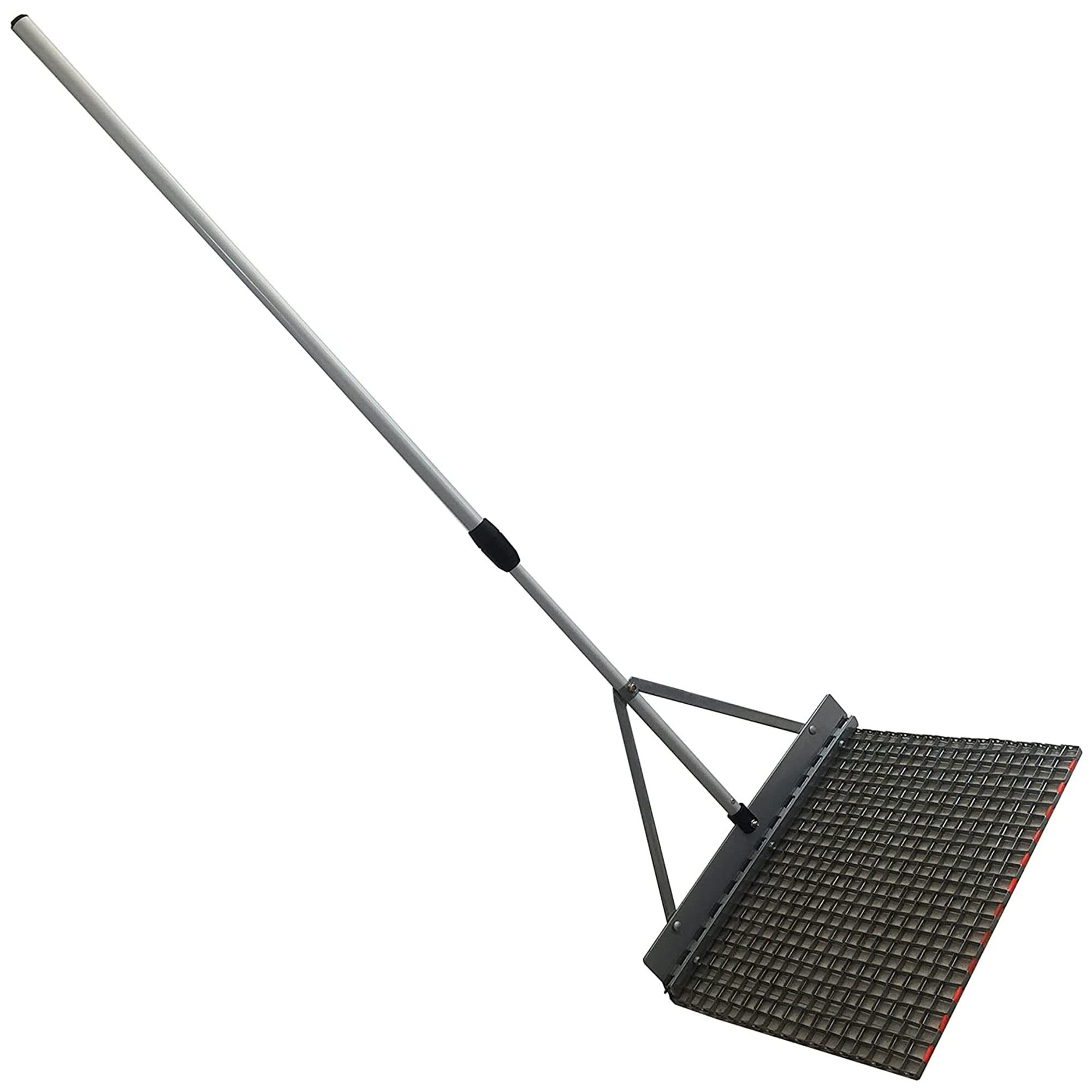 Yard TuffYTF-218DM Steel Head and Brace Lightweight Aluminum Handle Drag Mop for Gravel, Dirt, and Soil Grading, for Both Hand Dragging and Towing