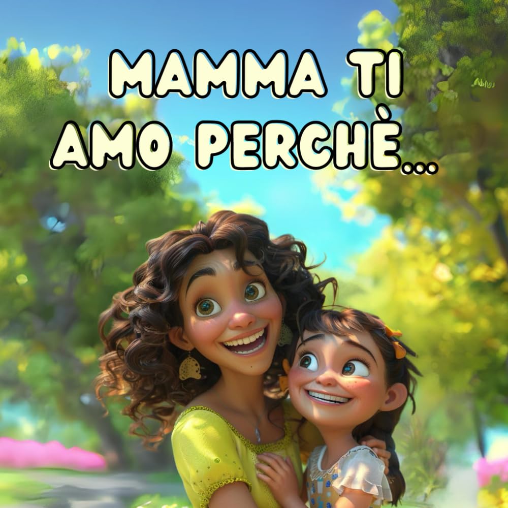 Mamma Ti Amo Perchè...: Momenti e Abbracci Preziosi - Ediz. a Colori