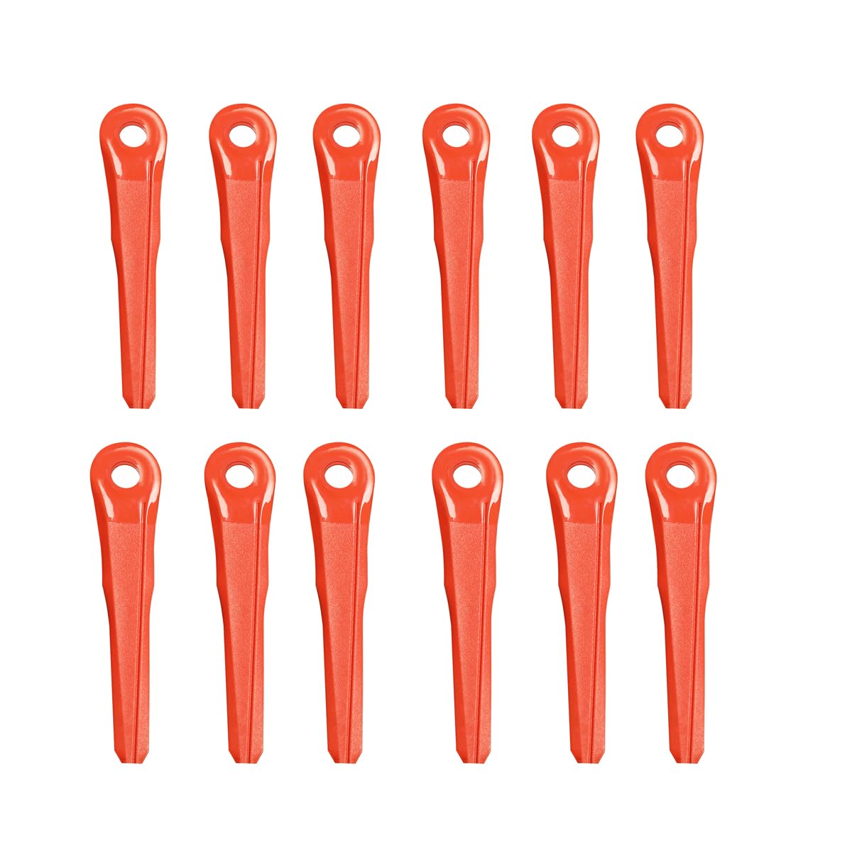 Ciuouient 12 Pack Plastic Replacement Blades Compatible with STIHL PolyCut 6-2,7-3, 28-2, and 48-2 Lawn Mower Trimmer Blades 145mm (Replace #4002-007-1000, 4002 007 1000, 40020071000)