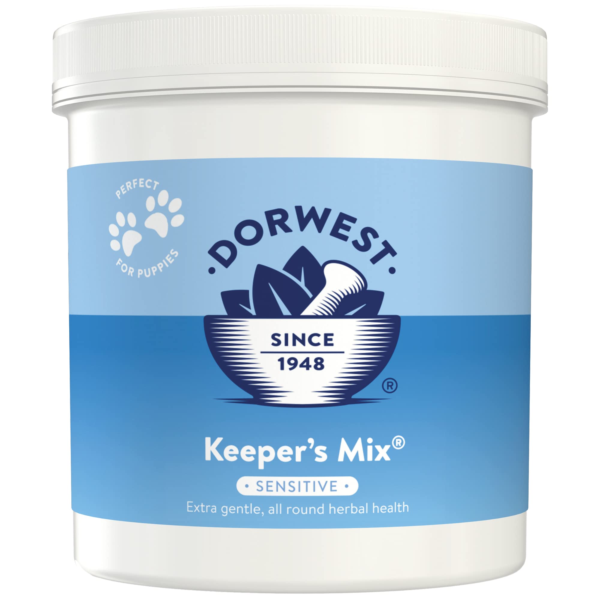 DORWEST Keeper’s Mix Sensitive 500g, 100% natural Herbal Health Supplement for Dogs and Cats, All-Natural, Vitamins and Minerals – for All-Round Health