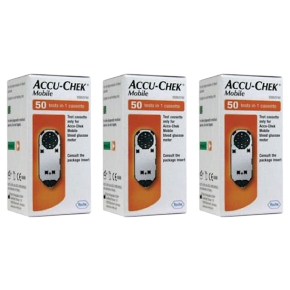 Accu Chek Mobile Test Cassette 1x50 (3 Packs)