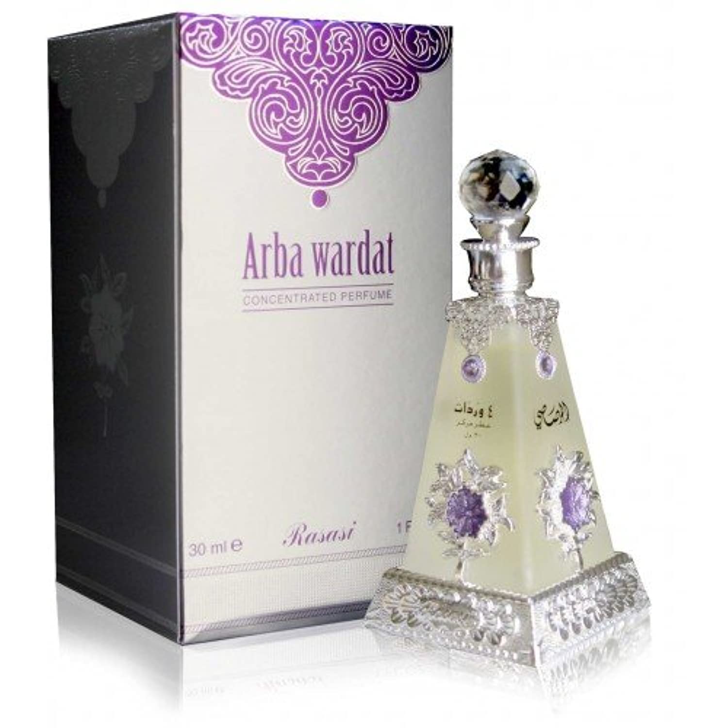 Arba Wardat Perfume Oil by Rasasi - 30ml