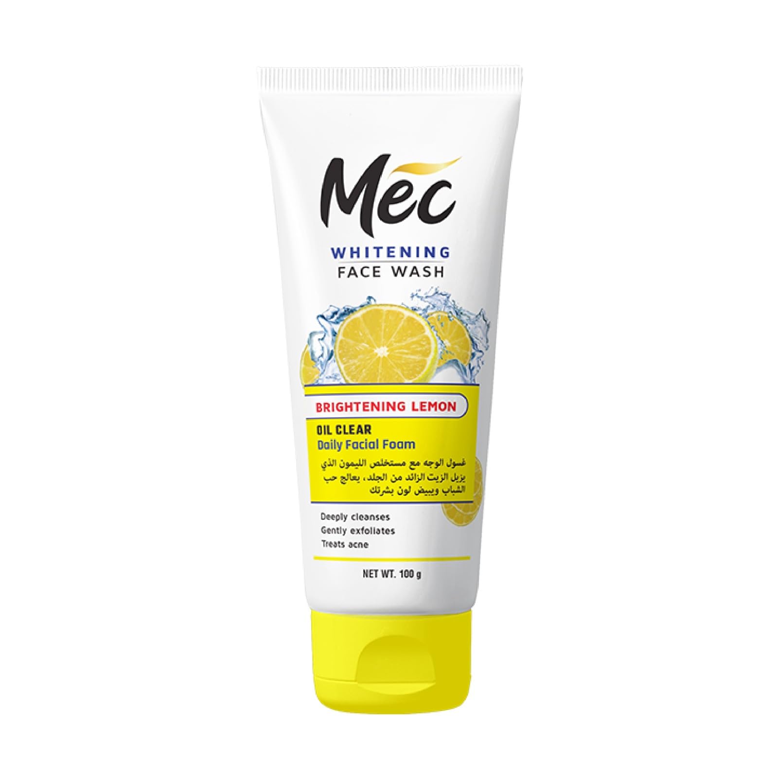 Mec Whitening Oil Clean Face Wash 100gm