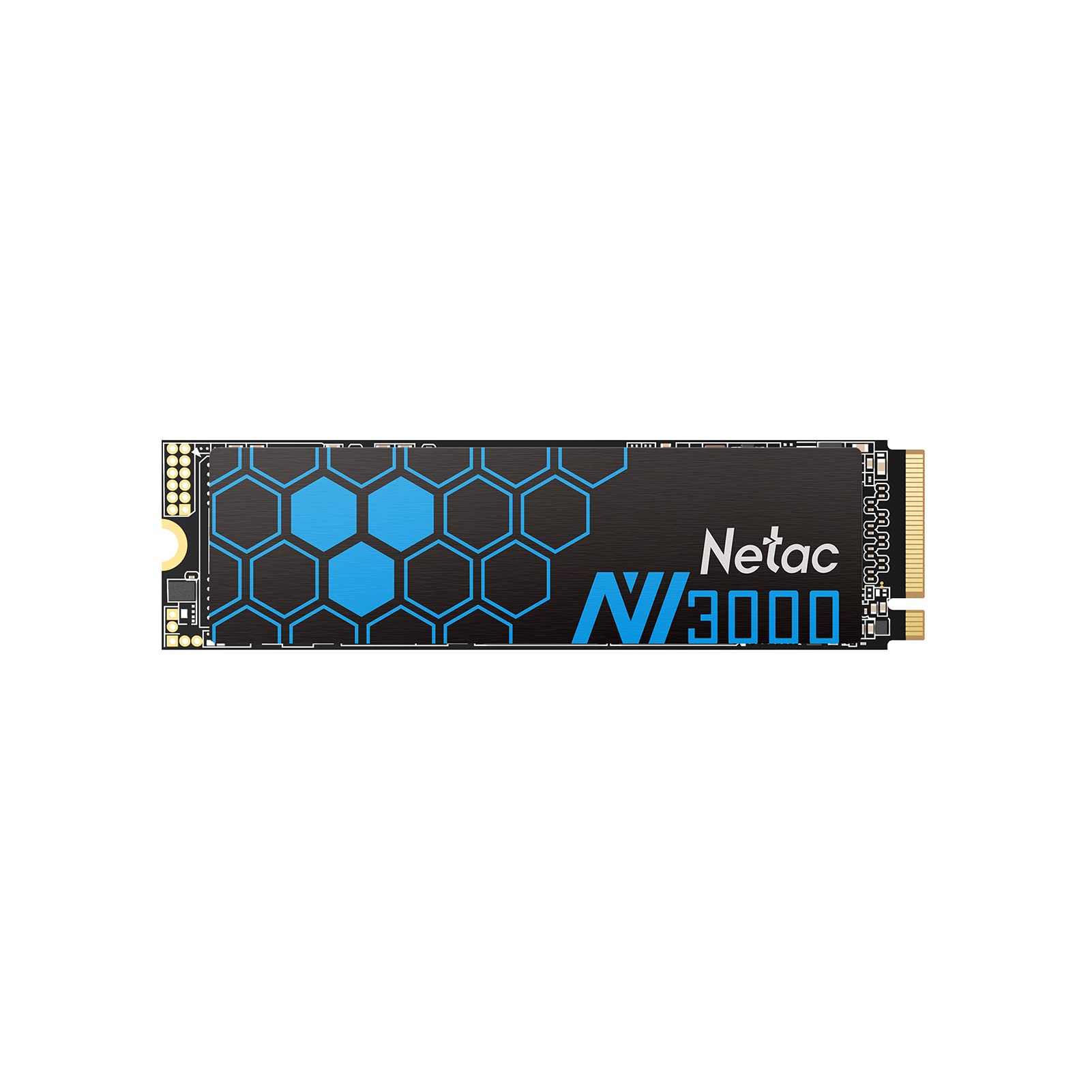 Netac NV3000 250GB SSD 250GB Internal NVMe SSD Solid State Drive M.2 2280mm PCIe3.0 3D NAND with Heat Sink, Up to 3000/1400 MB/s, for PC Gamers, Game Loading, Office