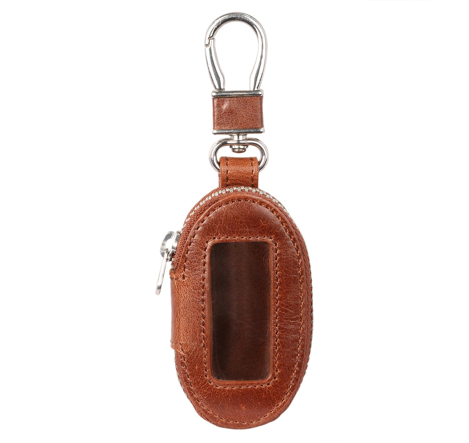 KRIYA Genuine Leather Magnite Smart Key Cover (Crazy Tan)