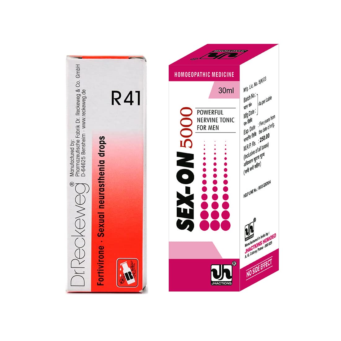 Combo Pack Men Dr.R41 + SXX5000 - Excellent Result Combo Pack - 2 Bottles || Shophomeo®