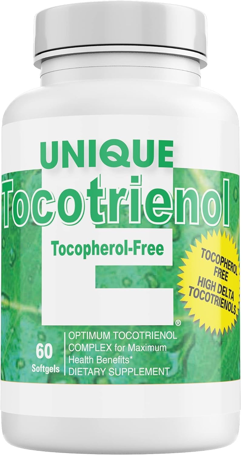 A.C. Grace Company, Unique E Tocotrienols - Tocopherol Free Softgels, 60 Count