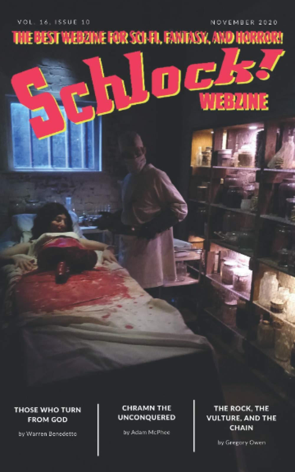 Schlock! Webzine: Vol 16 Issue 10 Paperback – Import, 23 October 2020