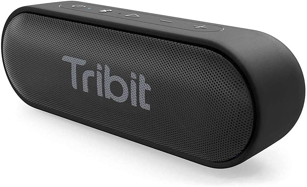 TribitXSound Go Bluetooth Speaker with 16W Loud Sound & Deeper Bass, 24H Playtime, IPX7 Waterproof, Bluetooth 5.3 TWS Pairing Portable Wireless Speaker for Home, Outdoor (2024 Upgraded)