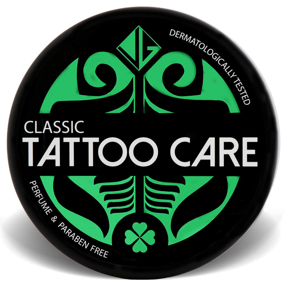 TATTOO CARE Makra Classic – Unscented Aftercare Ointment - for New & Older – Deeply Moisturizes and Refreshes – Enhances Colors, Prevents Fading, Brings Back Shine - 1.23 Oz