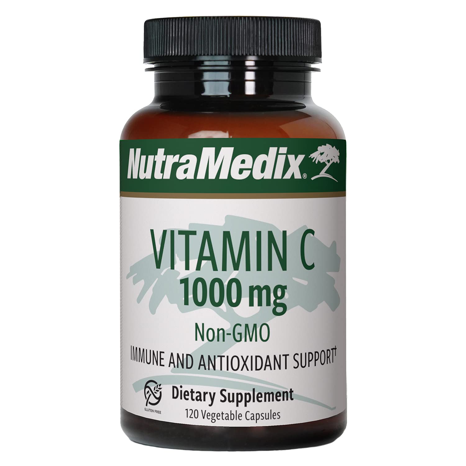 NutraMedix Vitamin C - Tapioca Based 1000 mg, Corn Free & Non-GMO (120 Vegetarian Capsules)