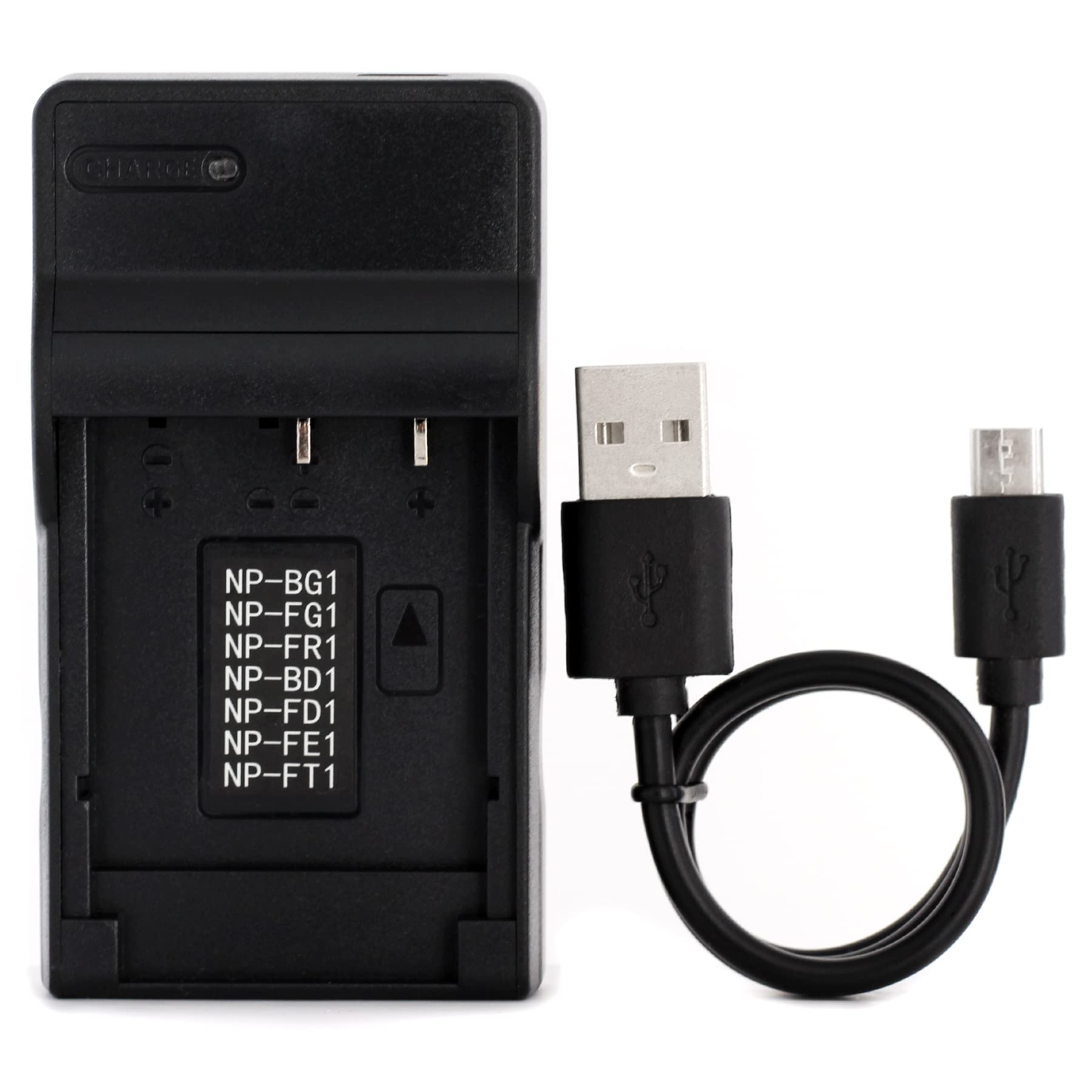 NP-BG1 USB Charger for Sony Cyber-shot DSC-H50 DSC-H55 DSC-H70 DSC-H90 DSC-HX30V DSC-HX5V DSC-HX7V DSC-HX9V DSC-W150 DSC-W290 DSC-W230 DSC-W220 DSC-W200 DSC-W300 DSC-W50 DSC-W90 Camera and More