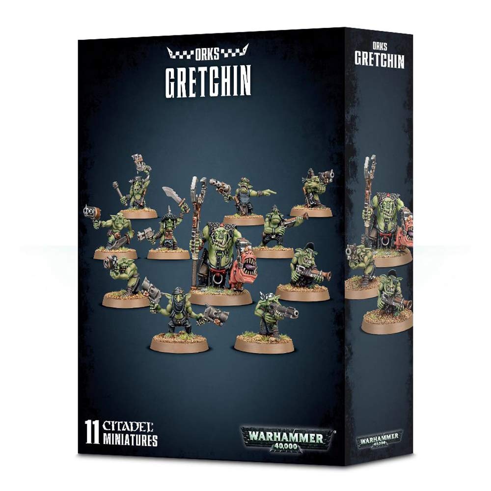 Games Workshop 50-16 Warhammer 40k - Gretchin (2018), multi-colored, one size