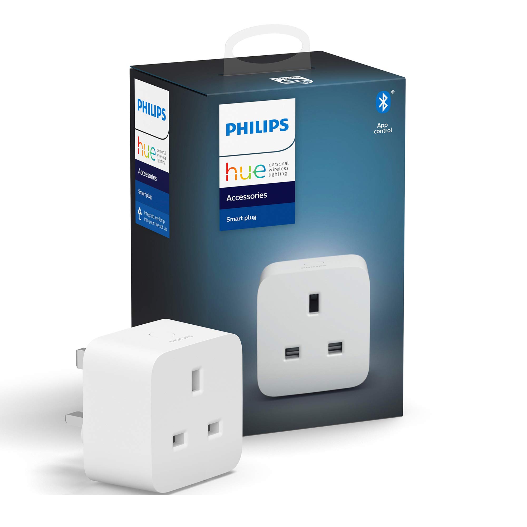 Philips Hue Smart Plug with Bluetooth [Energy Class A++] [Energy Class A++]