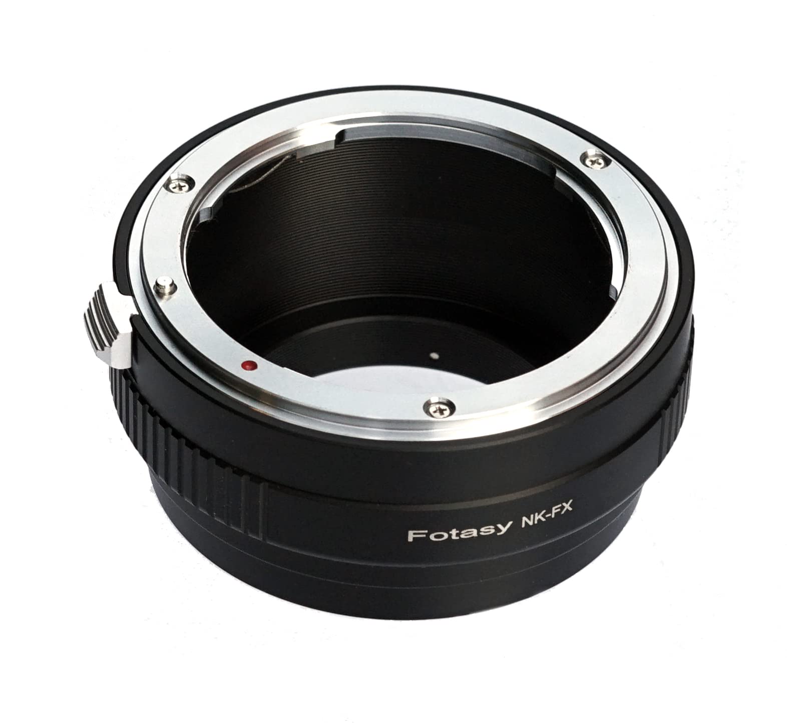 Fotasy Copper Nikkor Lens to Fuji X Adapter, NK F Mount to X Adapter, Compatible with Fujifilm X-Pro1 X-Pro2 X-Pro3 X-E2 X-E3 X-A10 X-T1 X-T2 X-T3 X-T4 X-T10 X-T20 X-T30 X-T30II X-T100 X-H1