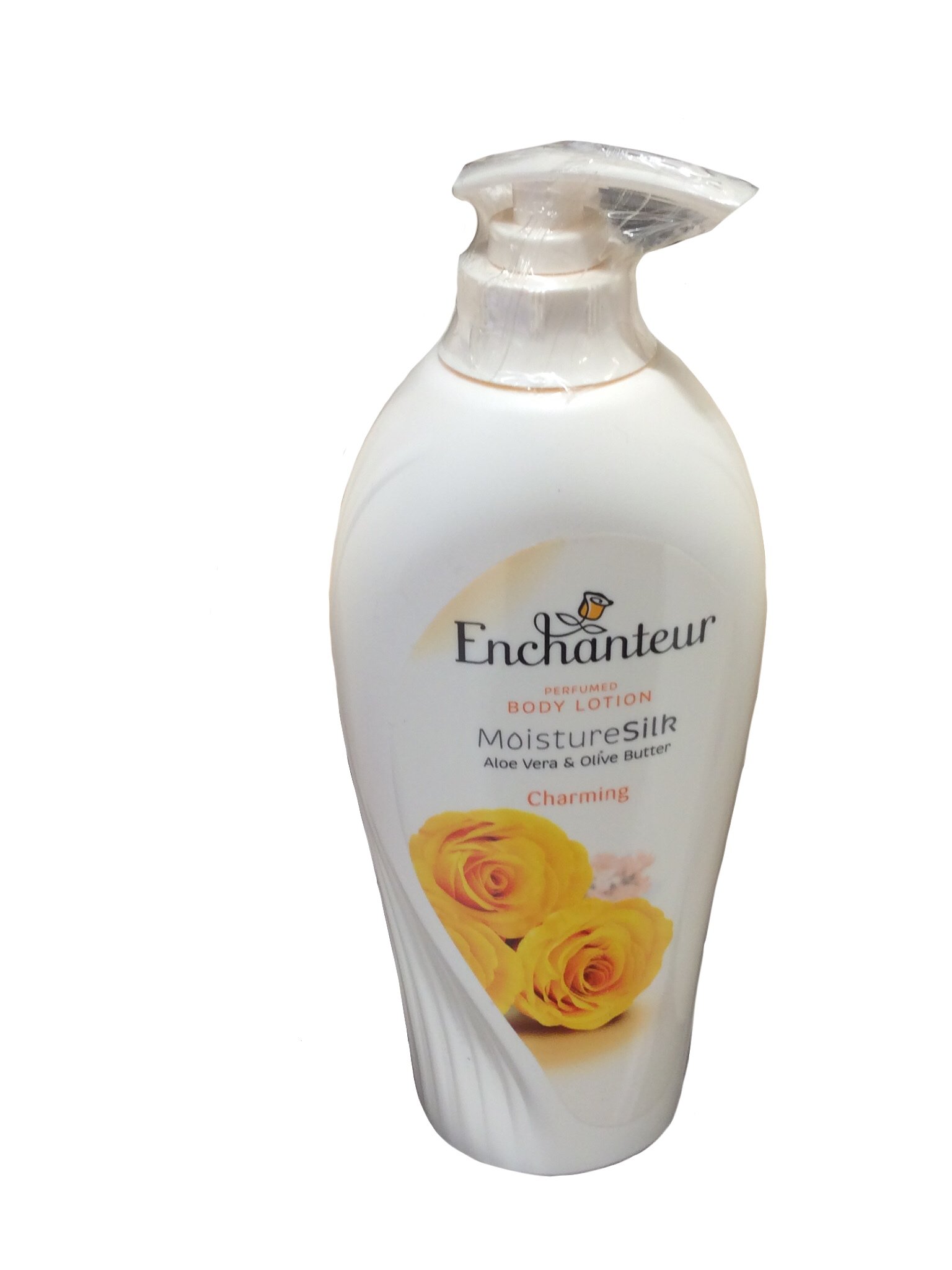 EnchanteurPerfumed Body Lotion Moisturesilk Aloe Vera & Olive Butter Charming 500 Ml