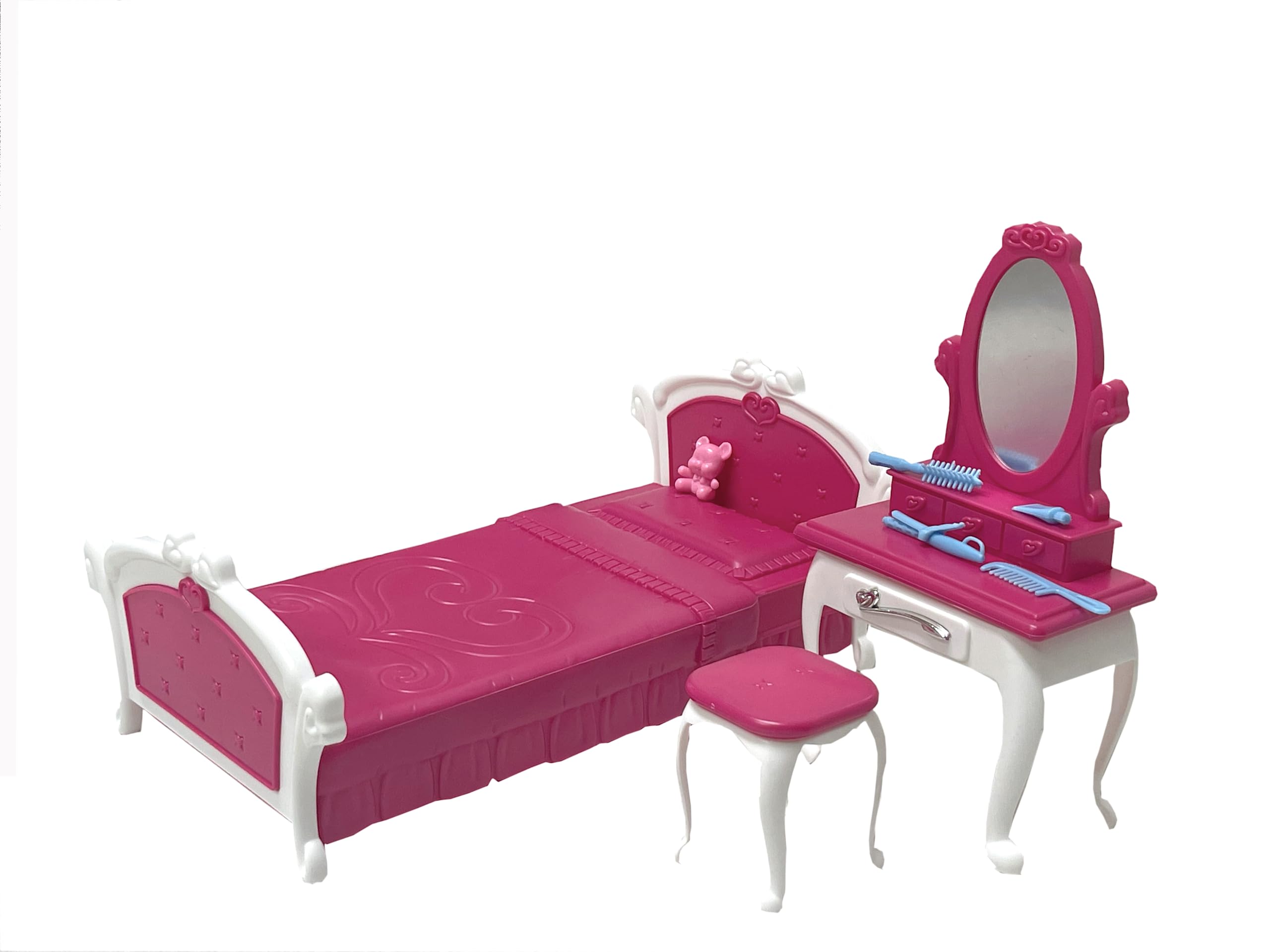 Irra Bay Dollhouse Furniture (Bedroom & Make up Table)