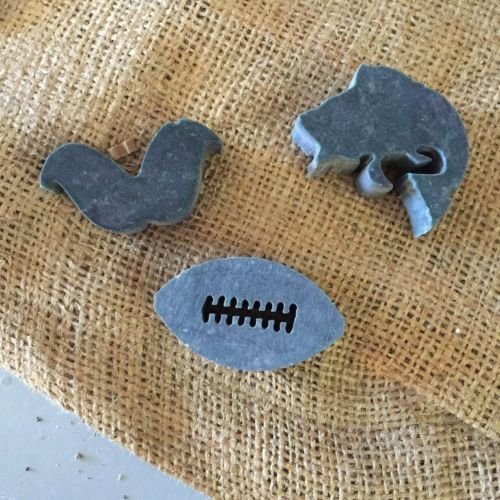 SPARQ Home Soapstone Man's Whiskey Shapes / Rocks - Set of 3