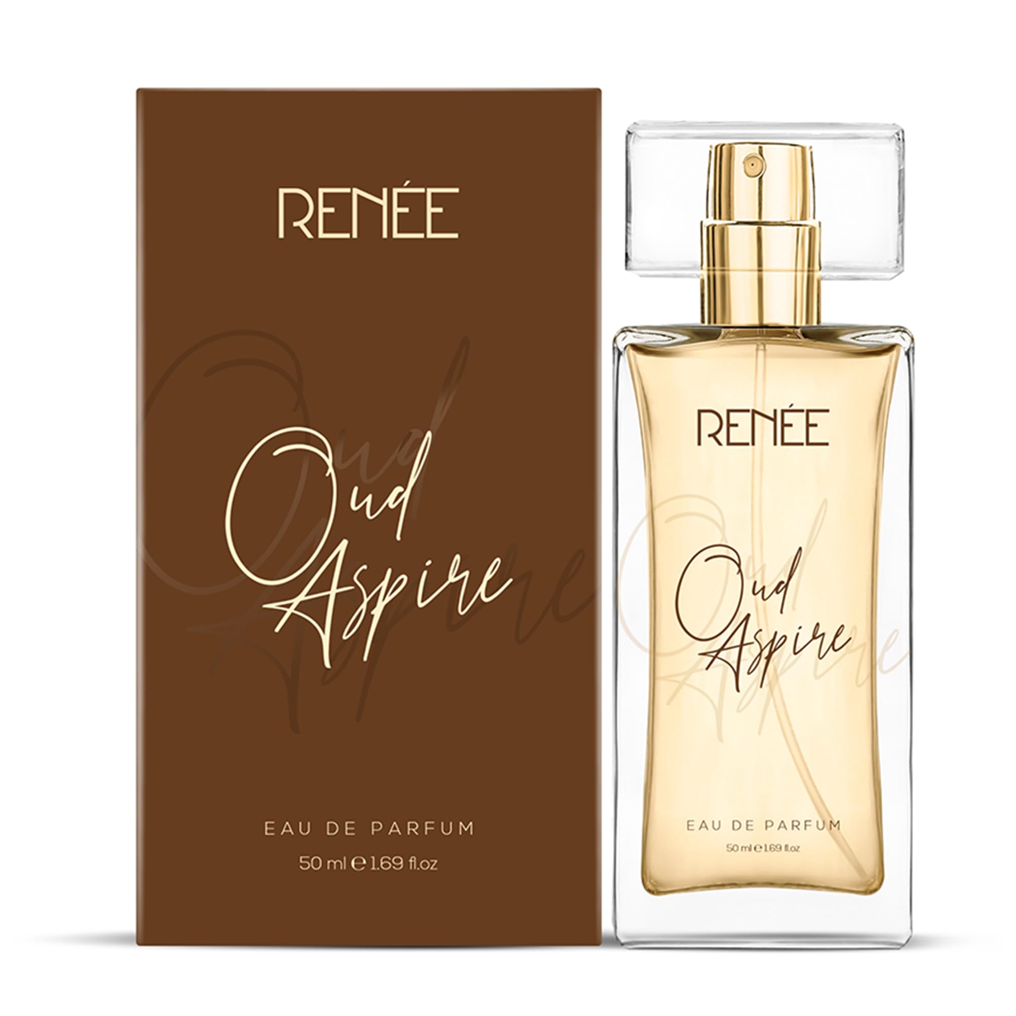 RENEEEau De Parfum OUD Aspire Premium Long Lasting Luxury Perfume Scent, 50ml