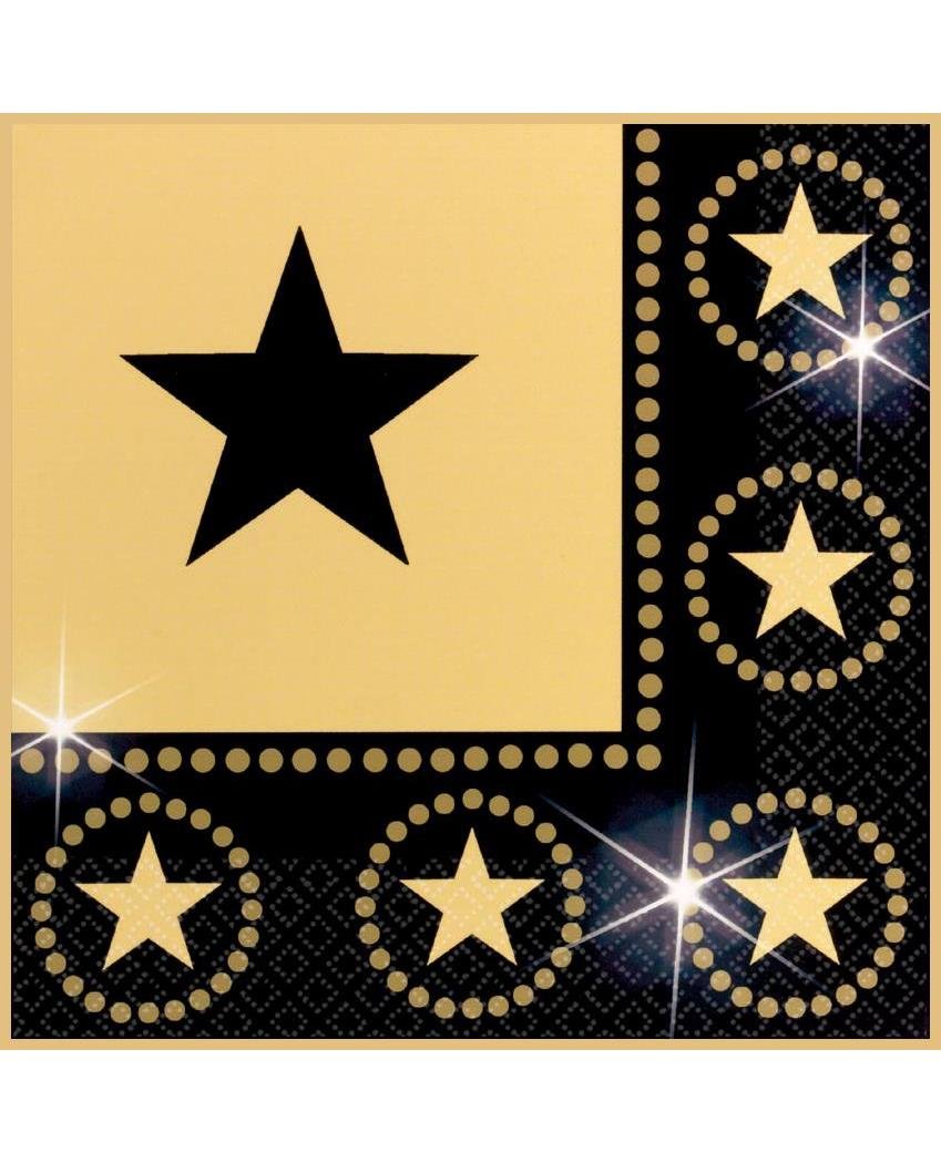 Star Attraction Luncheon Napkins - 16 Per Unit