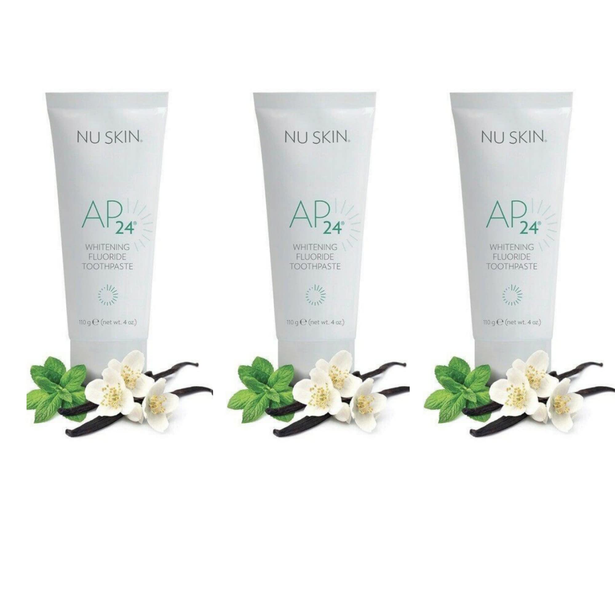 Nu Skin Ap-24® Whitening Fluoride Toothpaste - 110G (3 Pack)