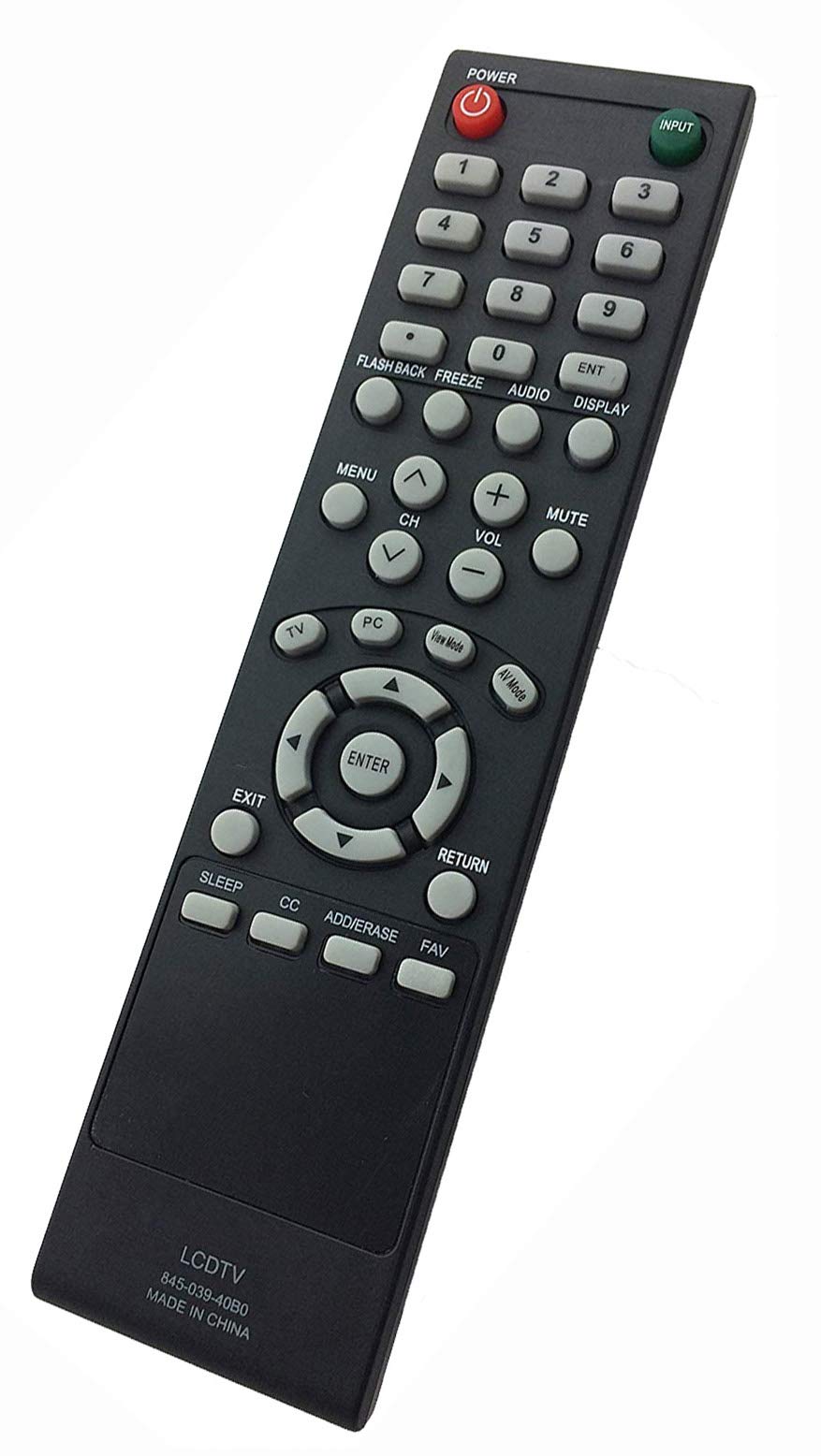 Remote Control 845-039-40B0 Replacement for Sharp LCD TV 84503940B0 LC-40LE431U LC-40LE431UA LC-40LE433U LC-40LE433UA LC-40LE433 LC-40LE431 LC-60E69 LC-60E69U