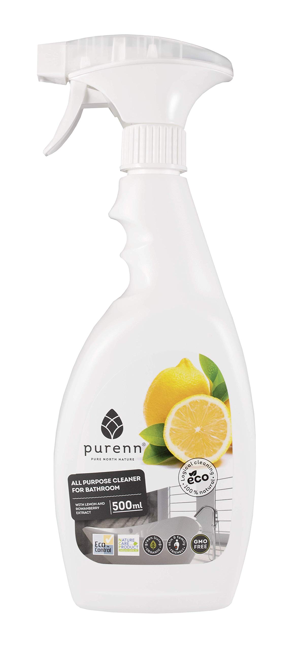 Purenn All Purpose Cleaner, Lemon & Rownberry Extract 500ml