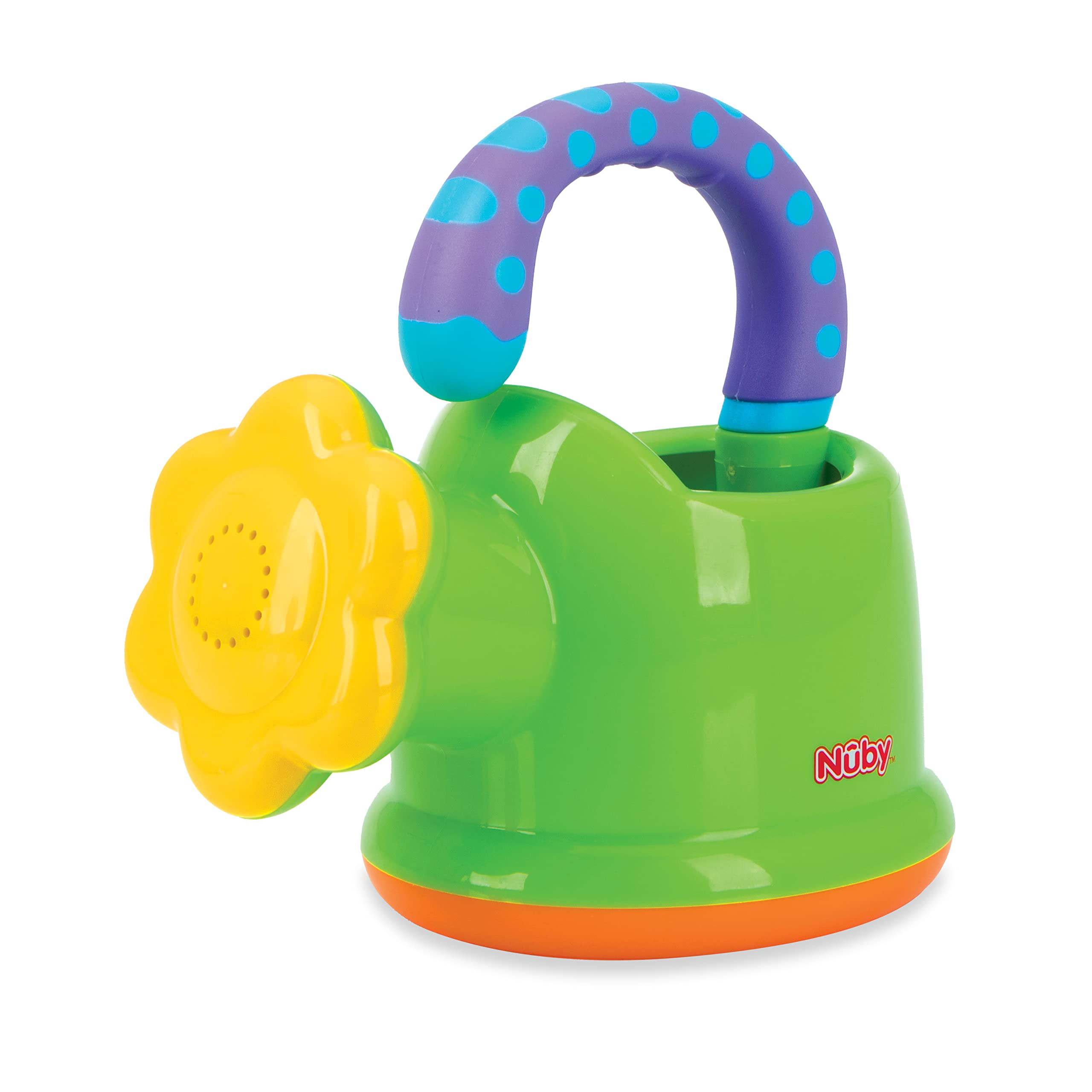 NubyWatering Can Bath Toy for Baby - 18+ Months - Interactive and Fun Baby Bath Essentials