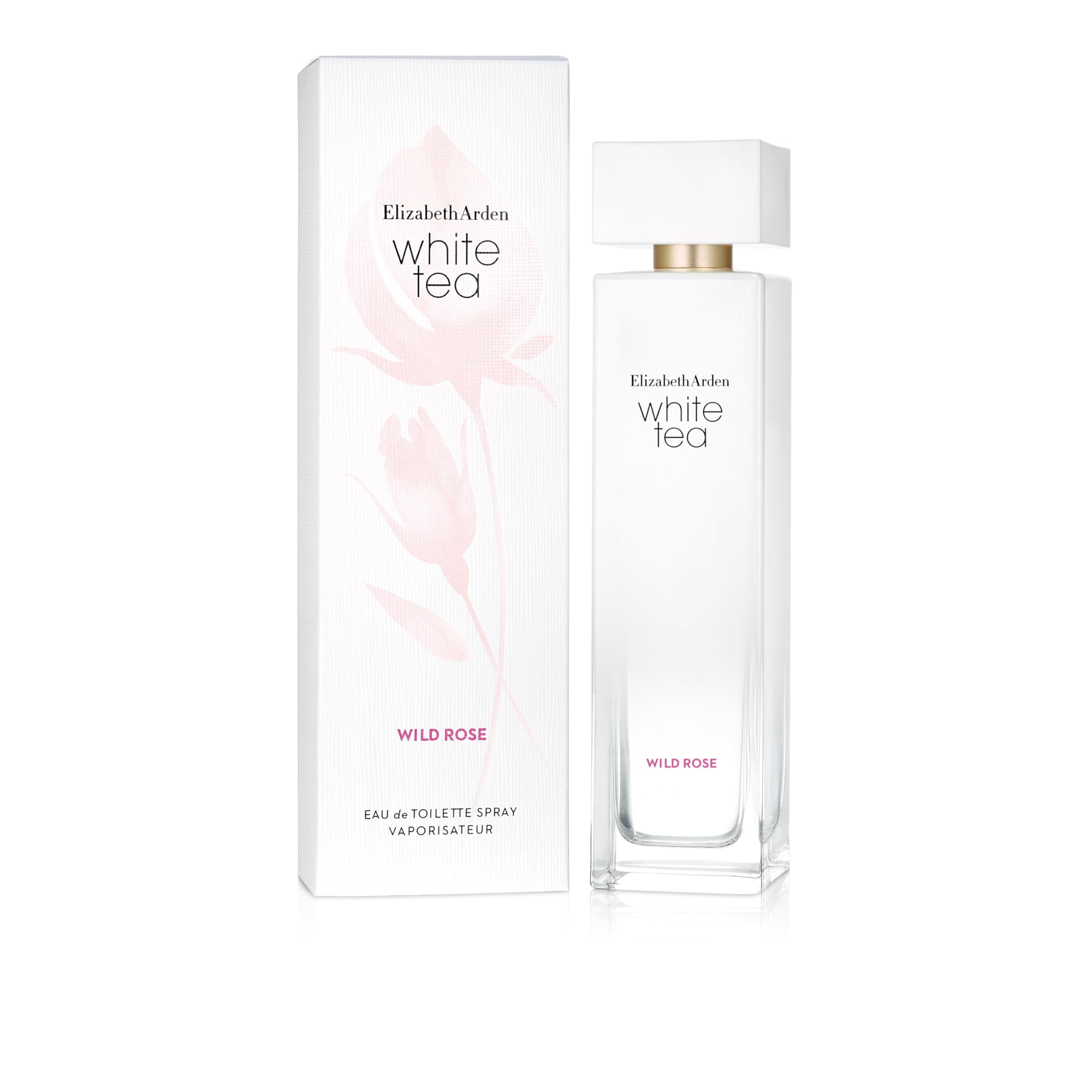 Elizabeth ArdenWhite Tea, Women's Perfume, Eau de Toilette Spray, Wild Rose, 3.3 Fl Oz