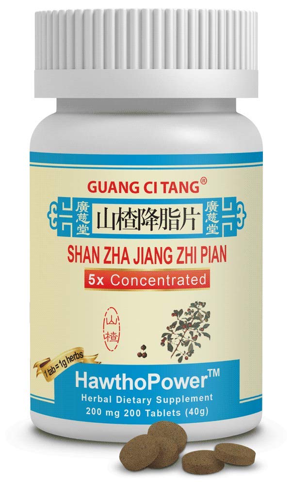 Guang Ci Tang - Shan Zha Jiang Zhi Pian (HawthoPower™ ) - 1 Bottle