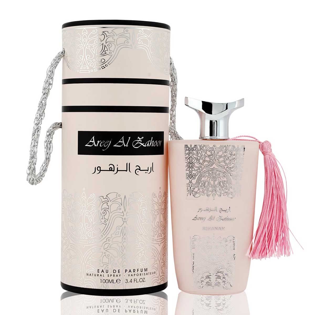 Rihanah Areej Al Zahoor Long Lasting 100ml Imported Men Perfume, Citrus, Floral & Musky, Soothing Fragrance