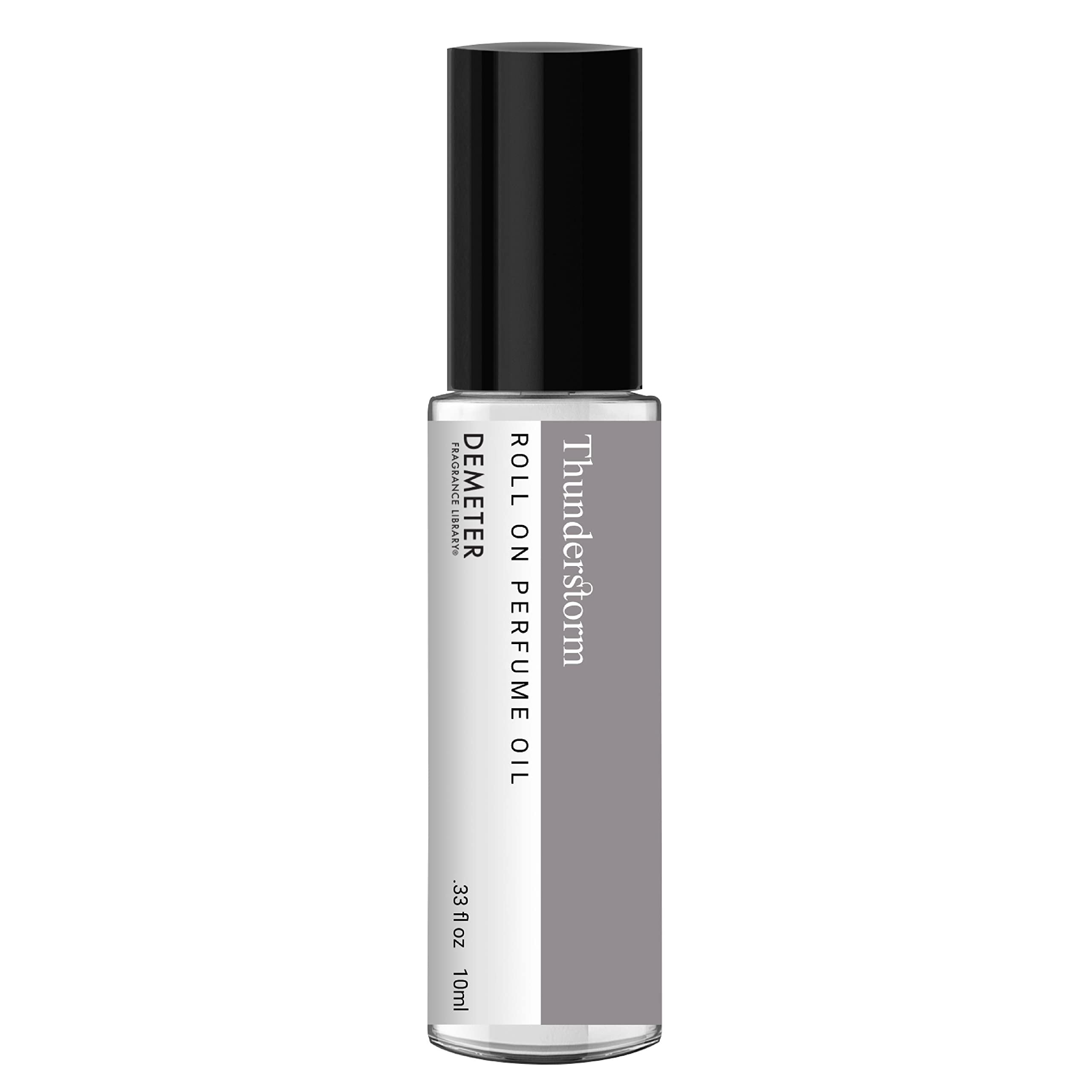 DEMETER Thunderstorm Roll On Perfume Oil, 0.33 Oz, Long-Lasting