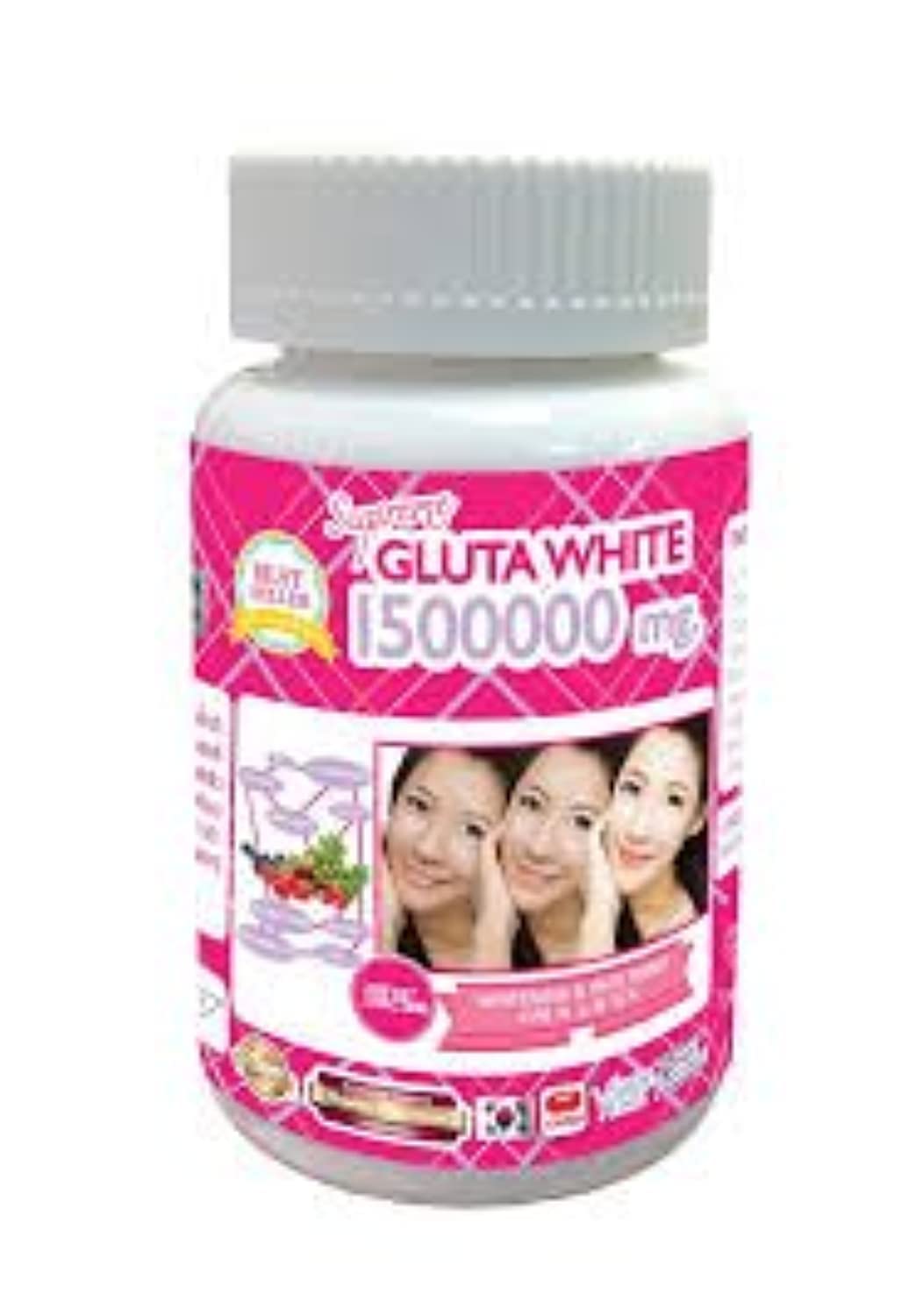 Supreme Gluta White Supreme 1500000mg - 30 Soft Gels